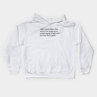 Bright as the sun Kids Hoodie